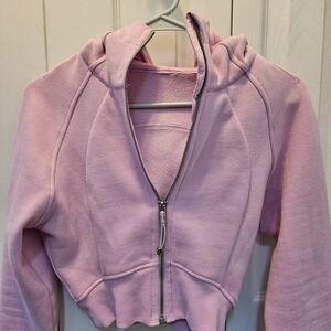 Women's Pink Zip-Up Hoodie
